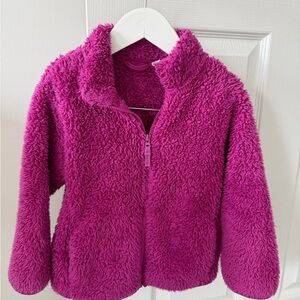 Uniqlo Kids Fleece Jacket - Vibrant Pink